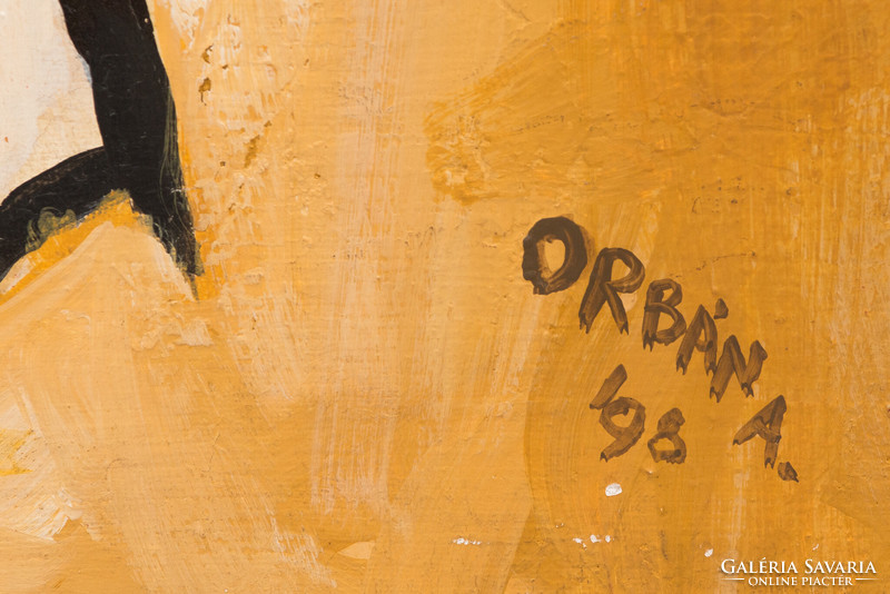 Attila Orbán (1958-): shaman signs.
