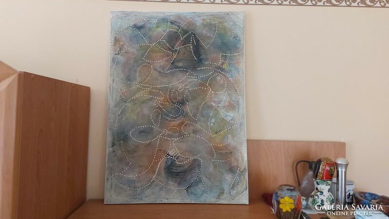 Beautiful abstract painting 50x70 cm