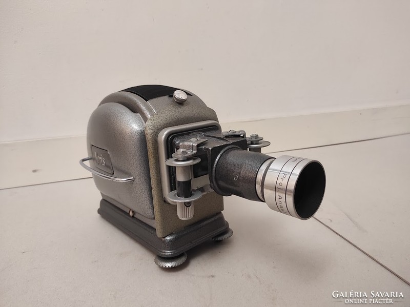 Antique film slide projection machine decorative cinema projector in original box with key 188 5893