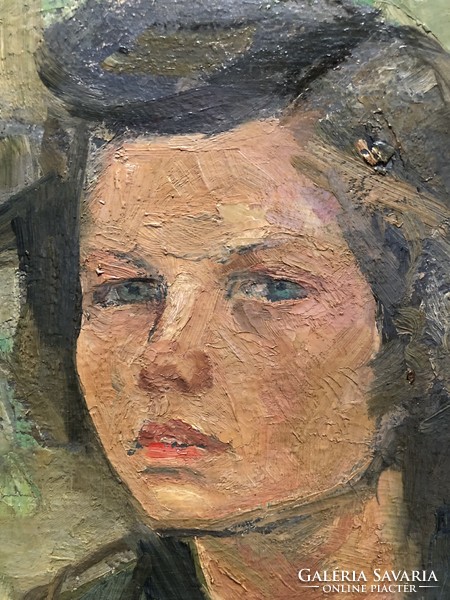 Lajos Nargor Varga - female portrait