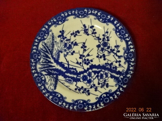 Japanese porcelain, cherry blossom small plate. He has! Jókai.