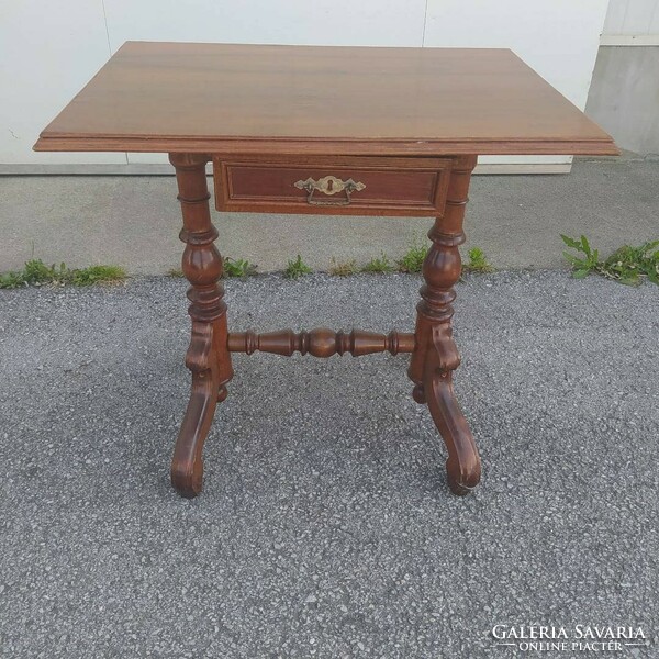 Old German sewing table