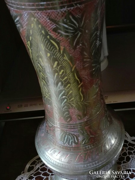 32 X 9'cm colored old 40-50 year old vase x