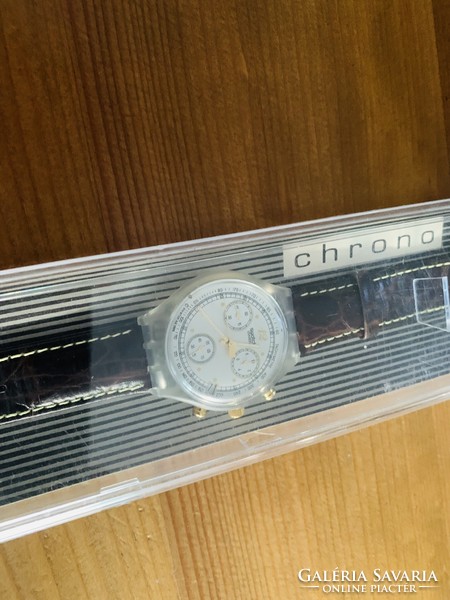 Swatch chronograph órák 1990 -es évekből új! Dobozával