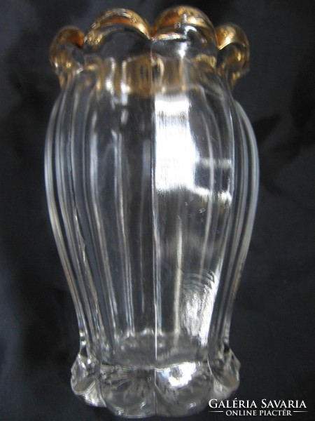 Antique, Bieder tulip shape vase