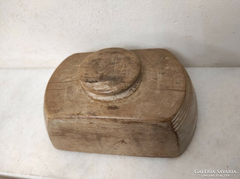 Antique kitchen tool butter maker shape cow motif 608 5682