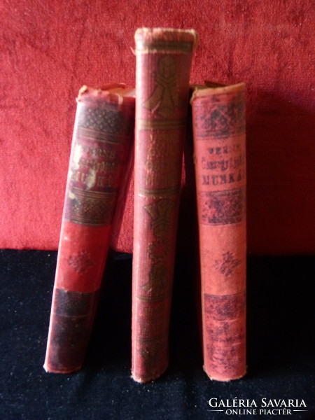 3 Jules Verne / Gyula Verne novels.