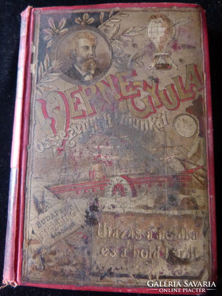 3 db Jules Verne / Verne Gyula regény.