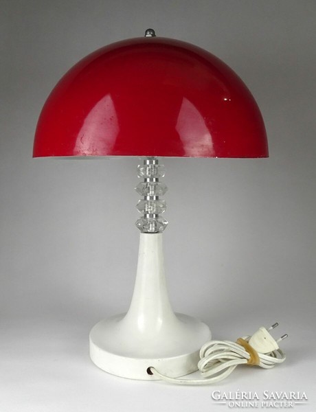 1J621 red space age style floor lamp with a retro design, 43 cm