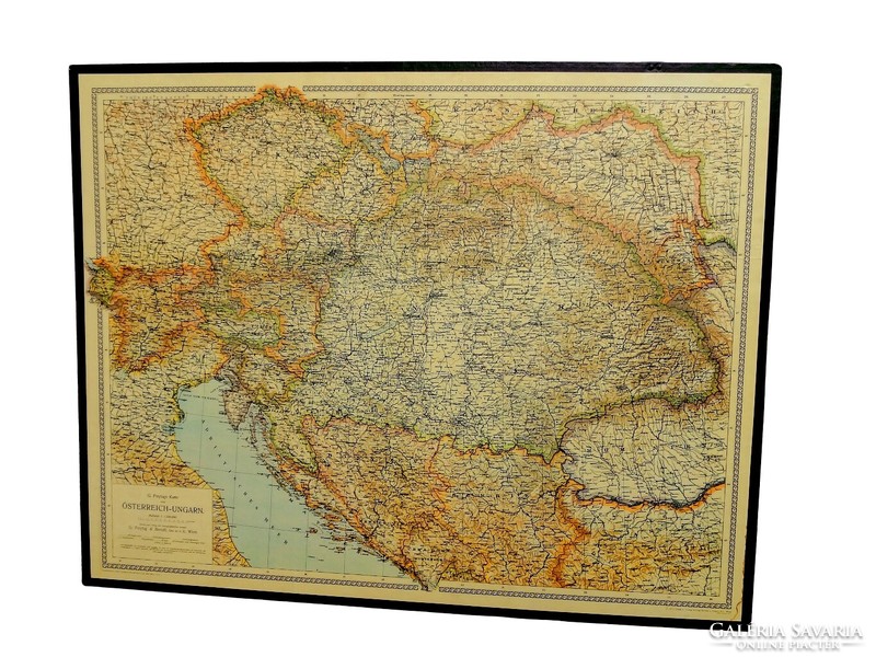 G. Freytags Karte von Österreich-Ungarn 1914-1975