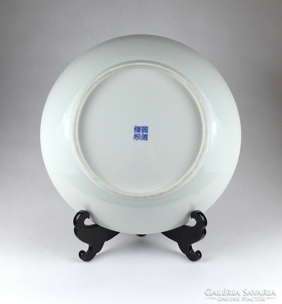 1J446 huge blue and white oriental jingdezhen porcelain bowl plate 33 cm