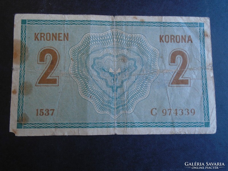 17 78 - Két korona  1914 /1919 -es  SHS felülbélyegzés