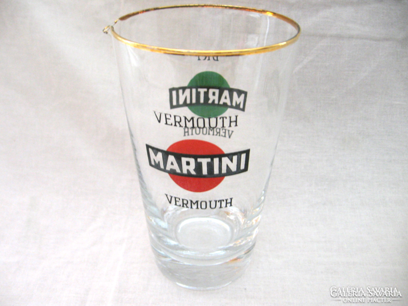 Retro ritkaság! Martini Vermouth kiöntő, kancsó