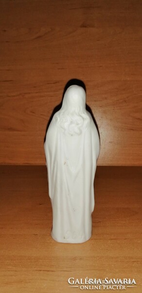 Antik fehér porcelán Szent figura 13,5 cm (po-1)