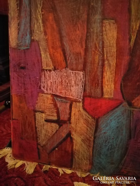 Cubist painting ii. 95 X 68 cm