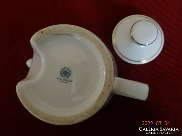 Hollóháza porcelain coffee maker spout, smaller size. He has! Jokai.