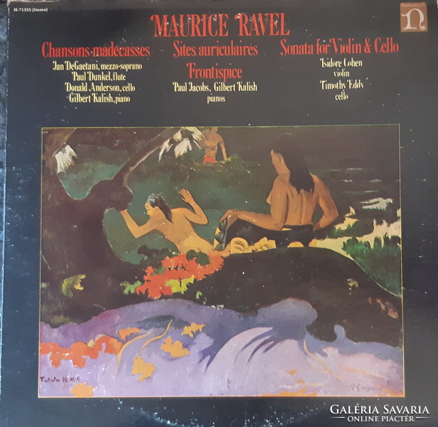 Maurice ravel lp vinyl record vinyl