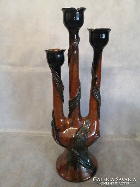 Pápai kata 40 cm, wonderful ceramic candle holder