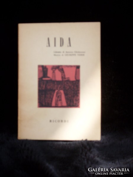 Verdi, Aida Libretto