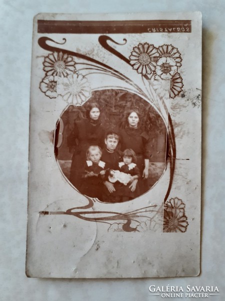 Régi képeslap 1915 fényképes levelezlőlap