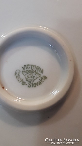 Antique viable deep porcelain serving bowl (l2447)