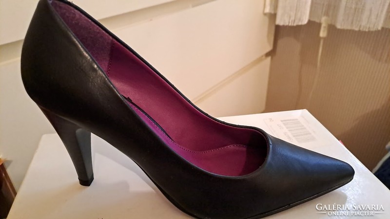 Tündér high heel st. Oliver shoes, unused, size 37, for narrow feet