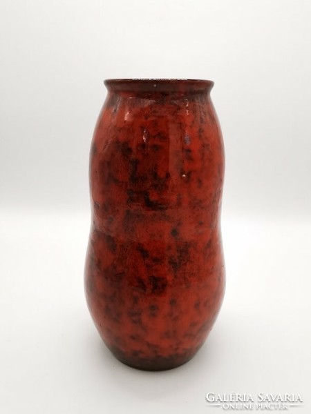 Retro applied art vase, 27 cm