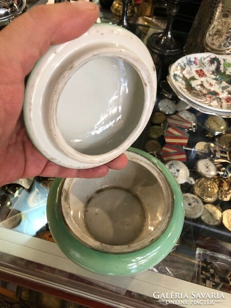 Drasche porcelán bonbonier, 14 cm-es nagyságú hibátlan ritkaság.