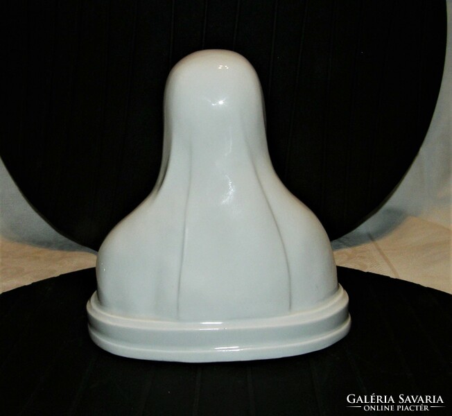 Madonna bust - Limoges porcelain