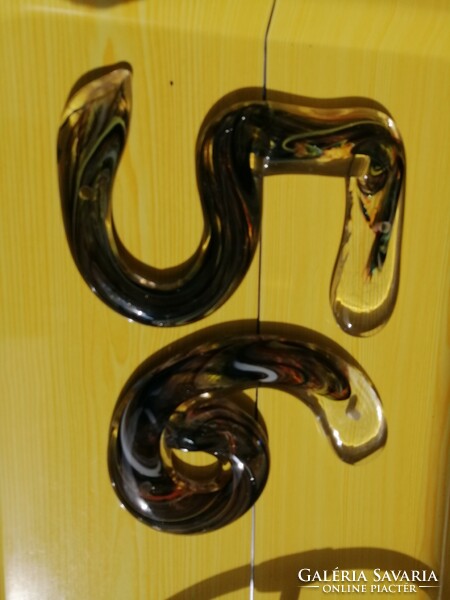 ﻿﻿Extreme Murano? Glass house number decoration. Negotiable!