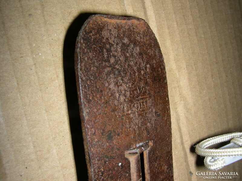 Wrought iron marked planer