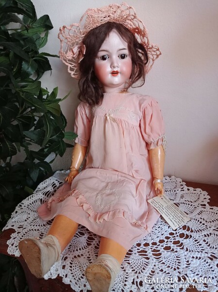 Armand Marseille 390 baba kitűnő állapotban - antique doll in good condition. 65 cm