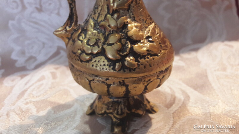 Small copper jug, carafe miniature (2567)