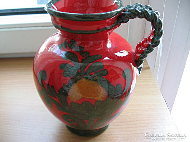 Italian artistic, vintage, retro jug, jug vase