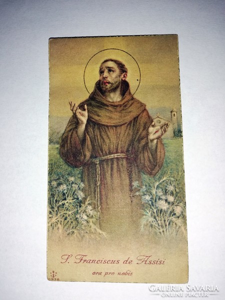 Assisi Szent Ferenc, régi szentkép 252.