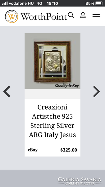 Creations artistic 925 sterling silver! Relief art!!