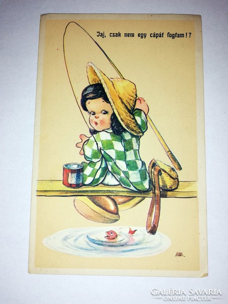 Italian postage clean signed graphic humorous 282.