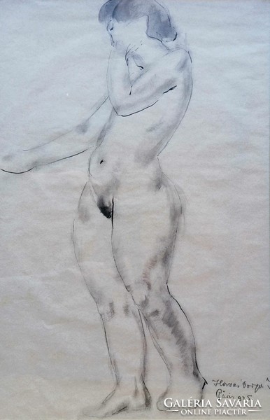 István Ilosvai Varga ( 1895 - 1978 ) nude, Paris 1925