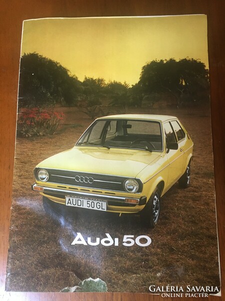 Audi 50gl (catalogue in German)