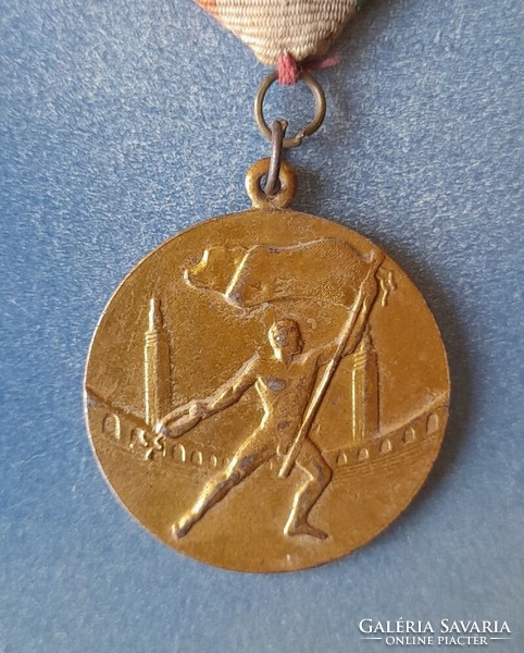 Szoci sport díjérem 1950-s évek