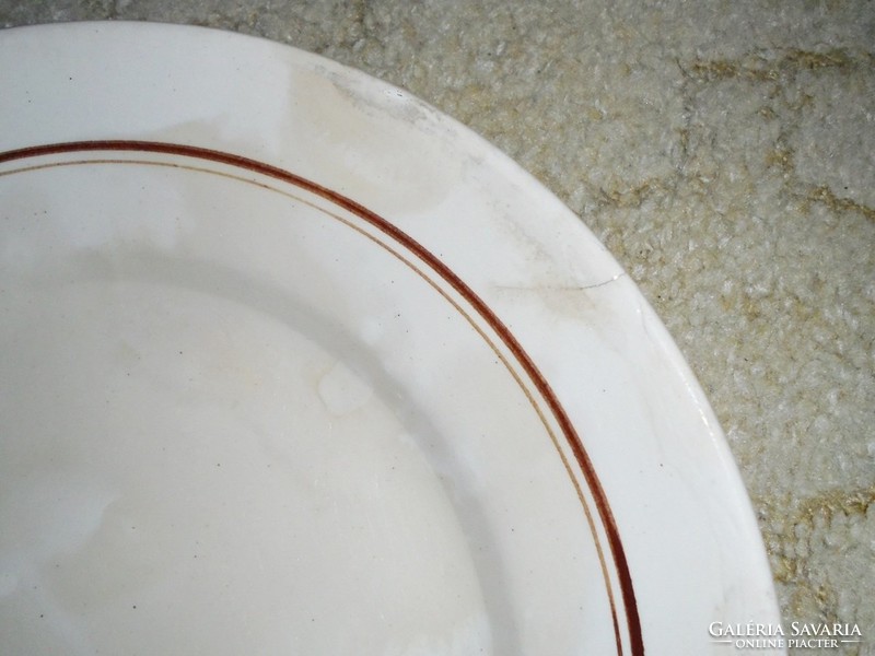Kerámia lapos tányér - GRÁNIT Kispest K.K.K. - 1930-1950 között készült
