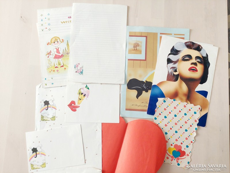 Retro stationery in one, Madonna 80s