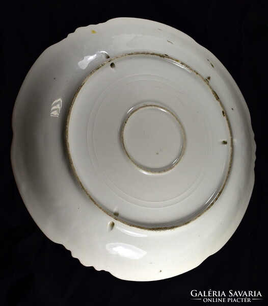 Antique large historicizing porcelain bowl!