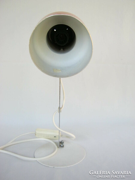 Szarvasi Vas-Fémipari Szövetkezet retro fém asztali lámpa