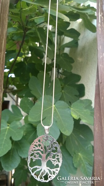 Decorative large pendant pendant + necklace