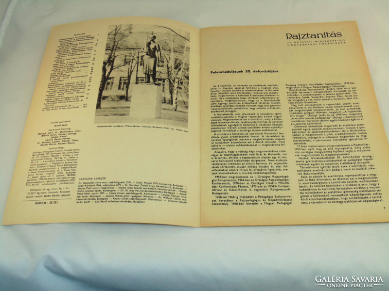 Kovács Margit könyv + ajándék Rajzoktatás folyóirat 1975 2.sz.