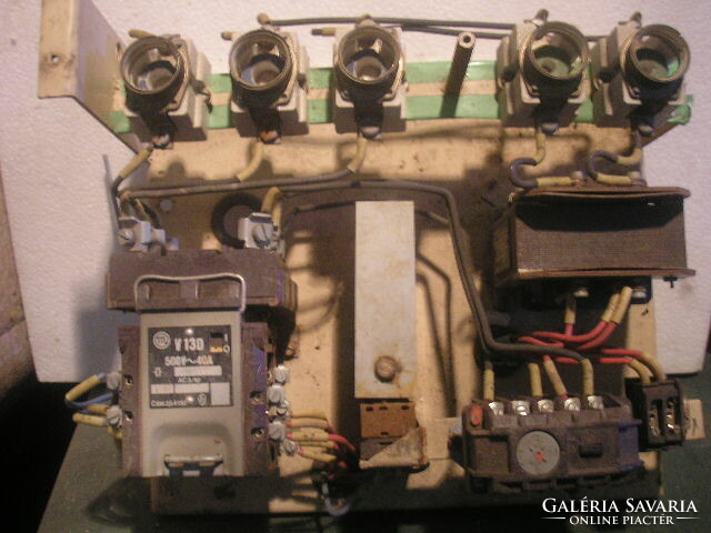 U9  Retro  ADK  Panther 1970 évjáratú 6.3 t autódaru vezérlő elektromos panel  ritkasága eladó