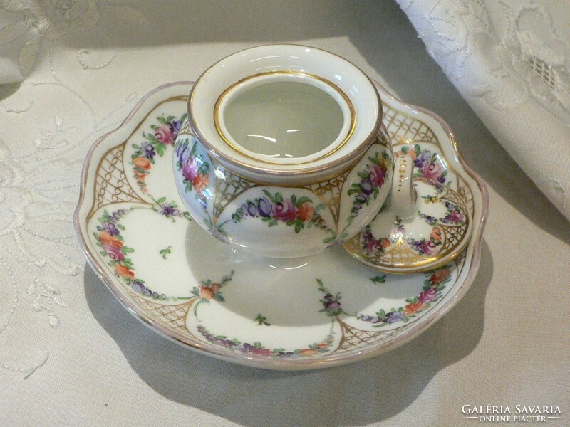 Dresden porcelain inkstand - franziska hirsch 1901-1930