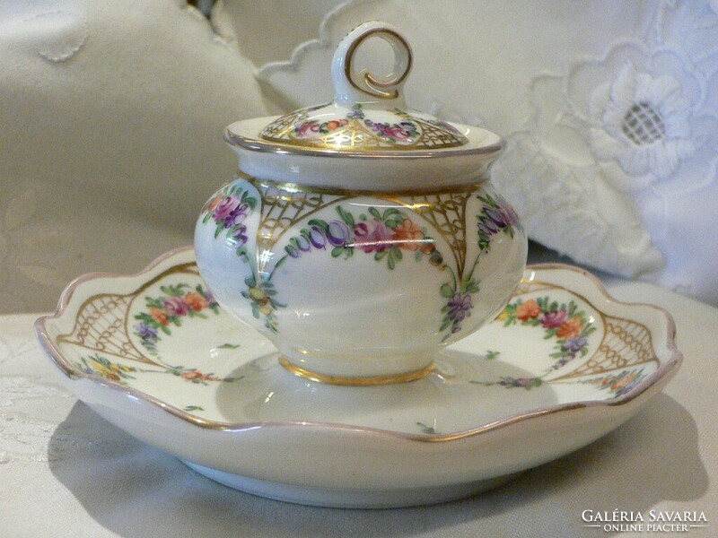 Dresden porcelain inkstand - franziska hirsch 1901-1930