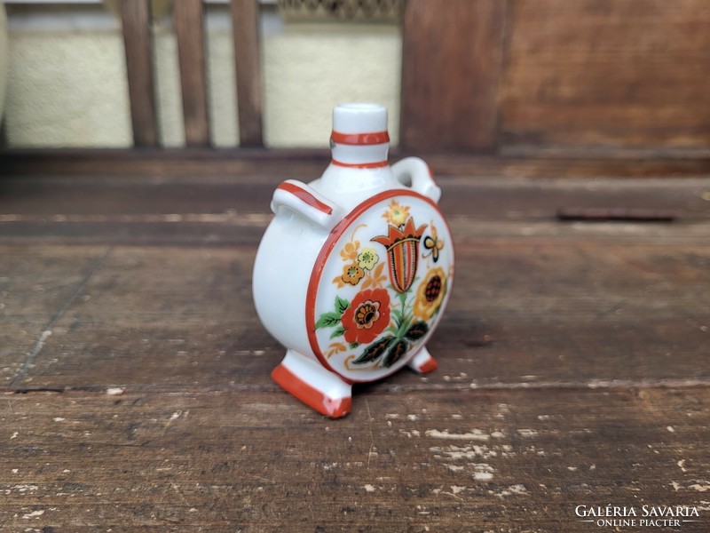 Zsolnay porcelain bottle